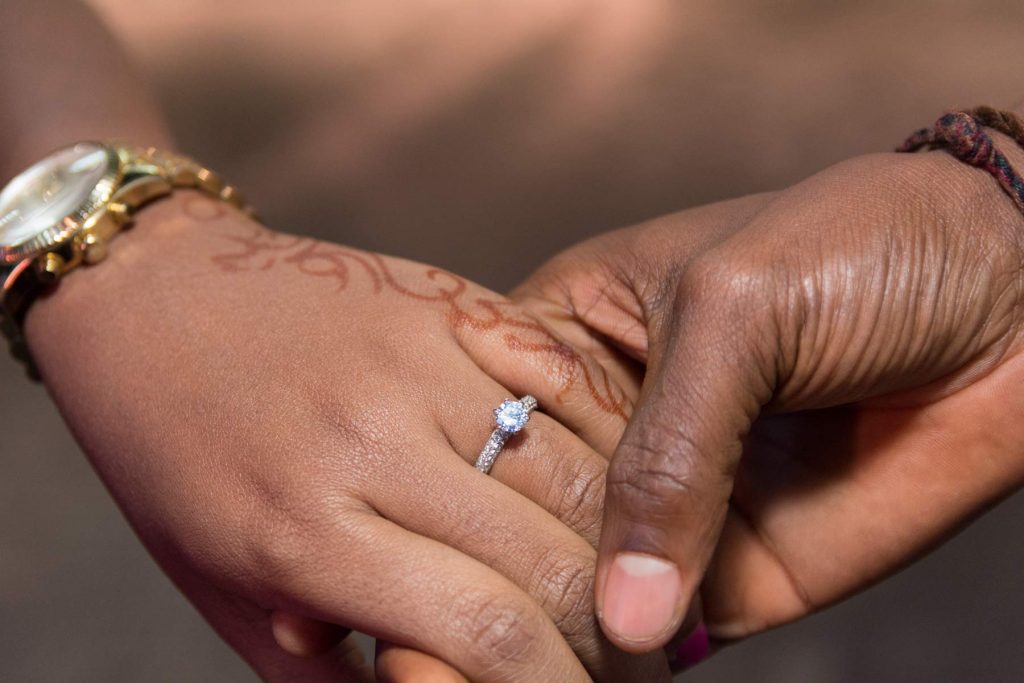 YvonneTony Proposal, JBR Walk